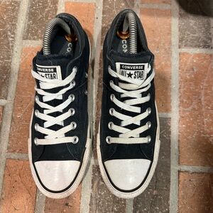 Converse Classic Black Canvas Sneakers